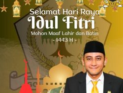 Deni Gunawan Anggota DPRD Kabupaten Sukabumi Mengucapkan Selamat Hari Raya Idul Fitri 1445 H